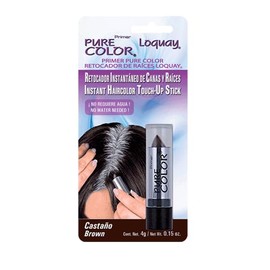 Loquay Retocador Intantáneo de Canas y Raíces Pure Color Castaño