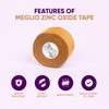 Meglio Zinc Oxide Tape - Strong Athletic Sports Strapping Tape
