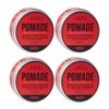 Dashu Classic Extreme Red Pomade 100g 4pcs / 다슈 클래식 익스트림 레드 포마드 100g 4개