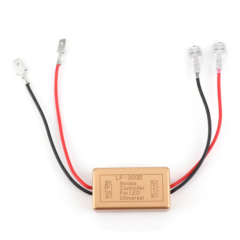 LED Headlight Strobe Controller Flasher Module H1 H3 Signal Light