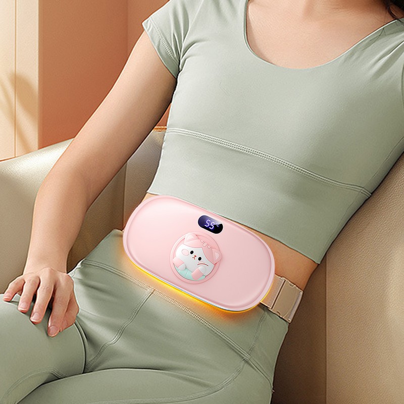 Electric Uterus Warming Belt Improve Blood Circulation Visualized Smart Temperature