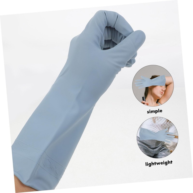 Gatuida 3Pairs Dishwashing Gloves for Kitchen Use Non Slip Household