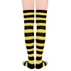 American Trends Thigh High Socks for Women Striped Socks Tube