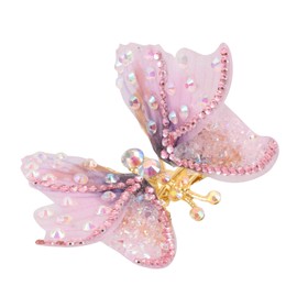 SAFIGLE Butterfly Hair Clip for Women Cute Duckbill Hairpin Sweet Decorative Barrette for Girls for Parties and Everyday Use Strong Hold for Thick Hair
