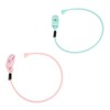 Hearing Aid Clips Pink Green Combination Set Portable Compact Flexible