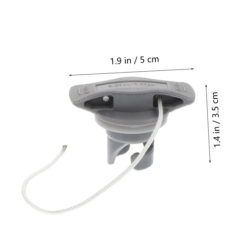 HANABASS 4pcs Dinghy Air Valve Plug for Kayak Inflatable Boat