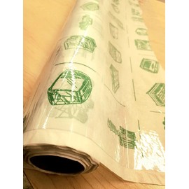 4 Gauge Clear Vinyl 54" Wide by 75 Foot Long Roll for Upholstery Chairs Table