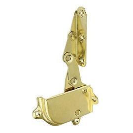 Platte River 914148, Hardware, Hinges, Specialty, Chest Hinge & Lid Support Brass Plated