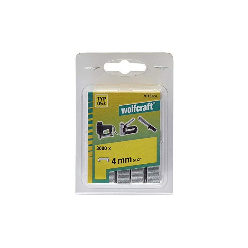 Wolfcraft 7015000 Wide Steel Braces Type 053 4 mm Pack