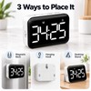 Large LED Digital Kitchen Timer – Magnetic Count Up &