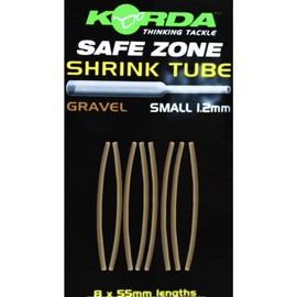 Korda Shrink Tube Medium 1.6mm Clay - Durable Fishing Tubing for Carp Rigs | Improves Hooking Efficiency | Easy to Shrink for Neat Rig Presentation