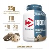 Suplemento En Polvo Dymatize Iso-100 Proteína Sabor Cookies & Cream