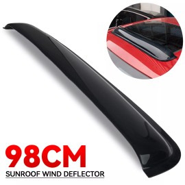XUKEY Universal38.5" Moonroof Visor Window Top Sunroof Wind Deflector Rain Vent Guard