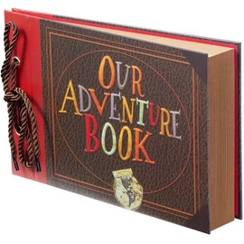 Our Adventure Book Scrapbook Photo Album - Embossed Hard Cover