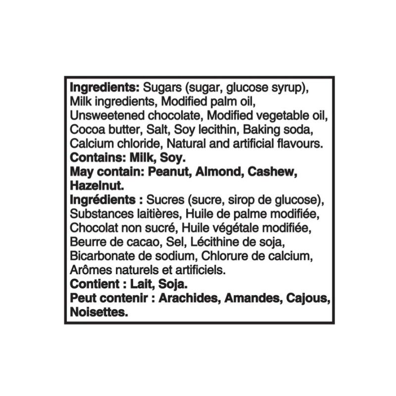 Cadbury Caramilk Caramel Chocolate Candy Mini Bars, 200g