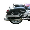 Cavalry Nostalgic Saddlebag Guard Rails - 98-08 Harley Davidson Road