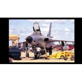 Vietnam War F-105 D Thunderchief PHOTO 36th Fighter Squadron Load Bombs