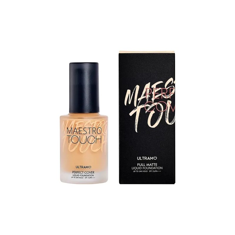 Base De Maquillaje Mate Ultramo Perfect Cover Spf 15