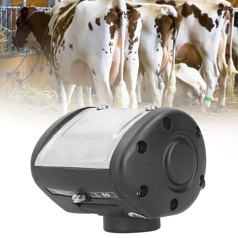 MUNEFE Milking Machine Pulsator, 2 Plastic Outlet Iversal Pulsator, Universal