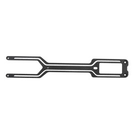 RC Upper Deck Carbon Fiber Upgrade Part RC Car Top Deck for YOKOMO YD2 Z 1/10 Drift Car Black