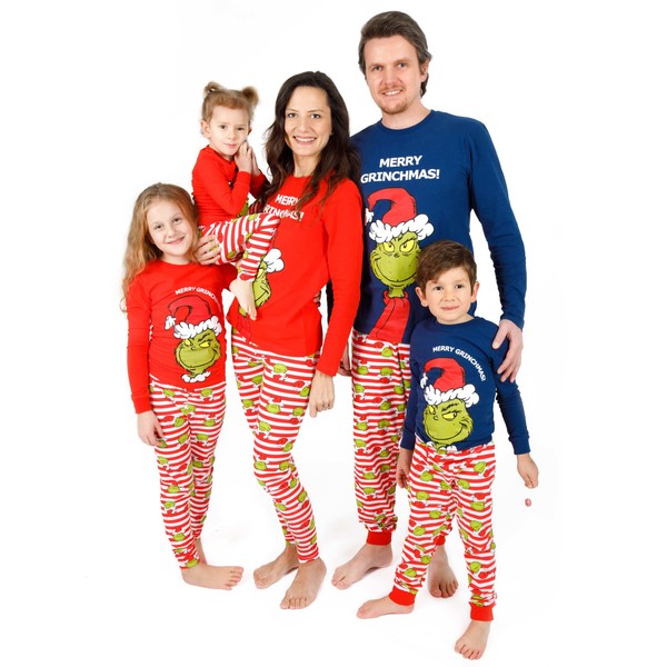 The Grinch The Grinch Matching Family Christmas Pyjamas Adults Children,