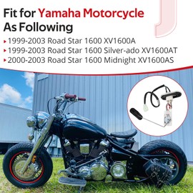 JAVIK Motorcycle Fuel Meter Sending Unit for Yamaha Road Star 1600 XV1600A 1999-2003 OEM# 4WM-85752-11-00 4WM-85752-10-00