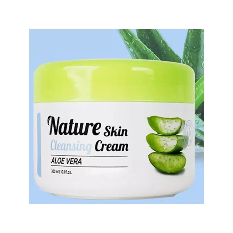 Aloe 알로에 메이크업제거 피부 부드럽게 클렌징크림 300ml Aloe Makeup Remover