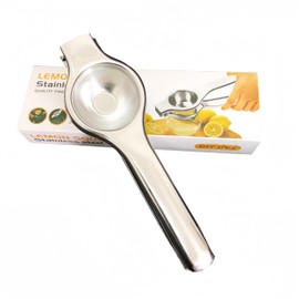 SURVART Hand Lemon Squeezer Stainless Steel – Manual Citrus Juicer Handheld, Juice Press for Lemons, Limes, and Small Fruits