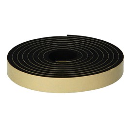 Nitoms E0090 Outdoor Waterproof Gap Tape, Hard Type, Easy Repair, Durable, Noise Reducing, Typhoon Countermeasure, Entryway, Storeroom, Width 0.6 x Length 0.6 ft (2 m) x Thickness 0.4 inches (9 mm), 1