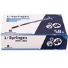 Gufastoe Pack of 50 1 ml Syringe with Protective Caps