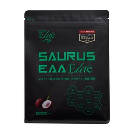 SAURUS EAA Elite EAA10,000mg+11種類のビタミン+クエン酸配合 OCAA2500mg グルタミン1500mg クレアチン1000mg β-アラニン1000mg ベタイン1500mg ライチ風味 600g 約 30 食分 国産
