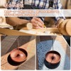 TIANTHH Incense Stick Holder Ash Free Wood Compact Portable Incense