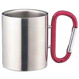 natural spirit carabiner cup red 10601
