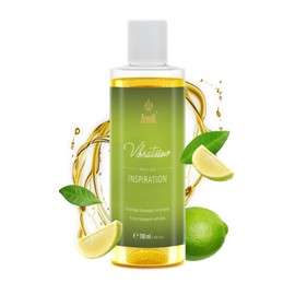 Vibratissimo “Inspiration” - Massage Oil, Love Oil, Body Oil with a Lime Scent, 100 ml