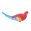 Parrot Figurine Simulation Vivid Innovative Wall Mounted Hand Painted Resin