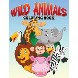Wild Animals Coloring Book