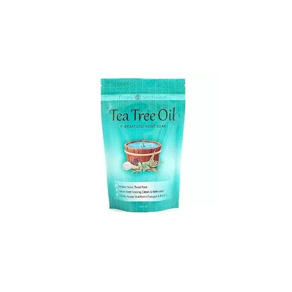 Tea Tree Oil Foot Soak Con Sal De Epsom, Ayuda