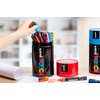 UNI POSCA GIFT BOX, 18 markers in different colours, medium