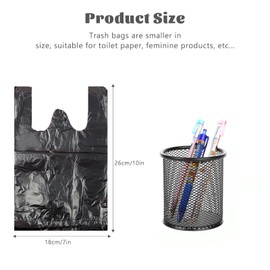 Bolsas de servilletas sanitarias, 300 bolsas de eliminación personal para mujeres, servilletas sanitarias y productos femeninos (300)