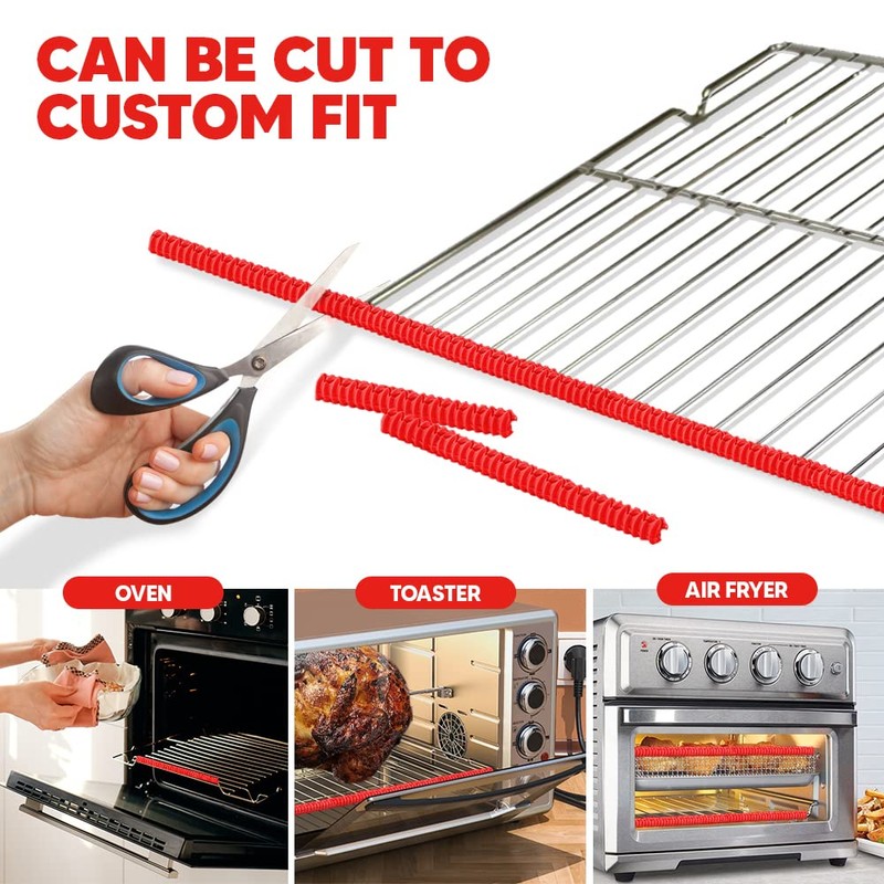 Premium Oven Rack Protector Shields - 22 Inch Full Size