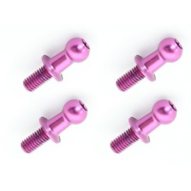Duralumin φ4.8 pilo balls (4 pieces) L=6mm x N = 6mm purple
