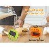 Anlising Pack of 6 Digital Egg Timers, 6 Colours Digital