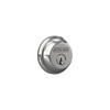 SCHLAGE B60N625 Deadbolt, Keyed 1 Side, Bright Chrome