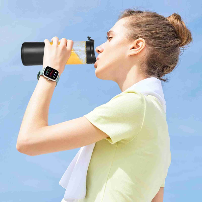 Portable Blender Cup USB Electric Fruit Juicer Rechargeable Juice Mixer