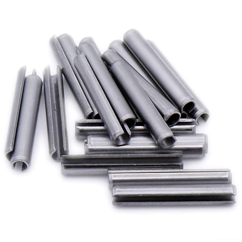 D1.5 (1.5mm x 6mm) Slotted Spring Pin (Heavy) - Stainless