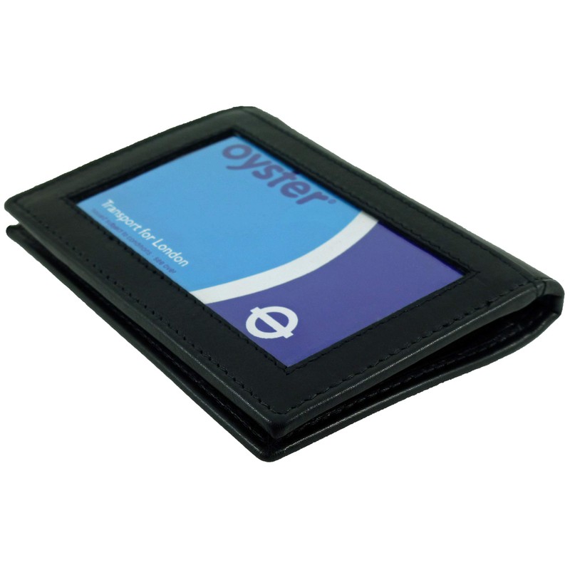 Hide and Sleek Real Leather Travel Oyster Card Holder with
