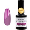 Biutee Topcoat, 15 ml Gel Nail Top Coat Gel, No