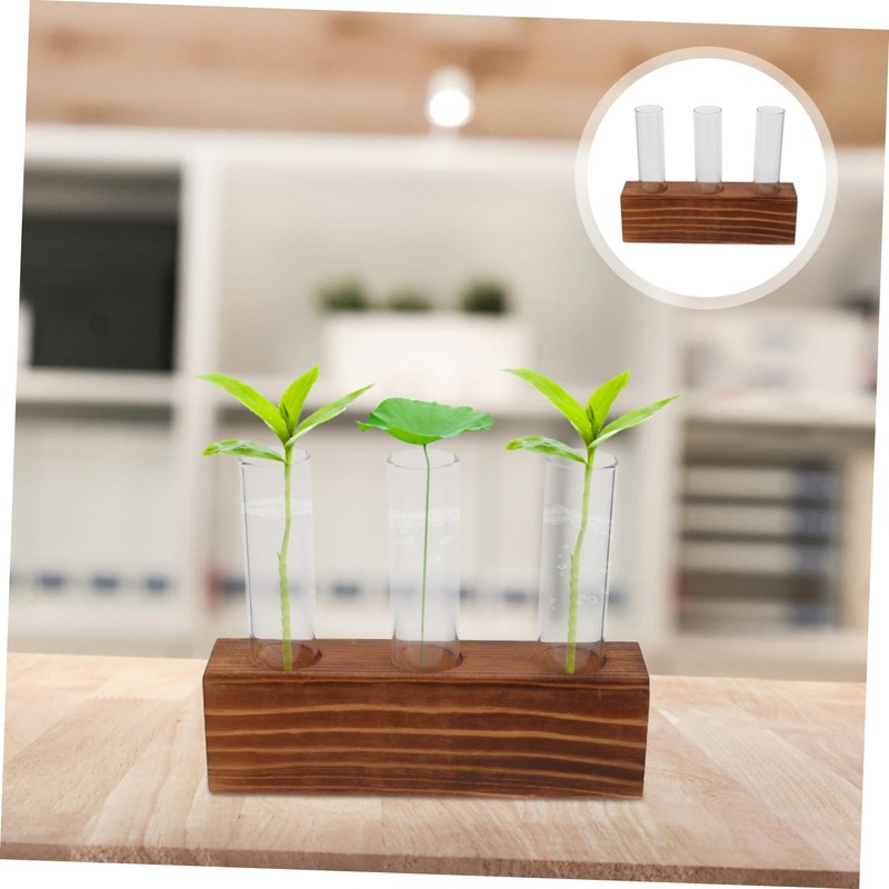 Mobestech 1set Hanging Propagation Tube Stand Test Tube for Hydroponics