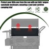 4 Side Breathable Wagon Stroller Sunshade Net Canopy, Adjustable Wagon