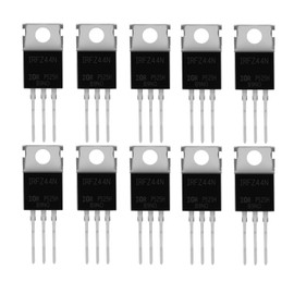 IRFZ44N N-Channel MOSFET Transistors, Powerful Rectifier, 49A 55V, for High Performance Switching Applications, Pack of 10